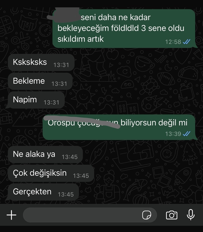 Bi insanı 4 sene bekler miydiniz?