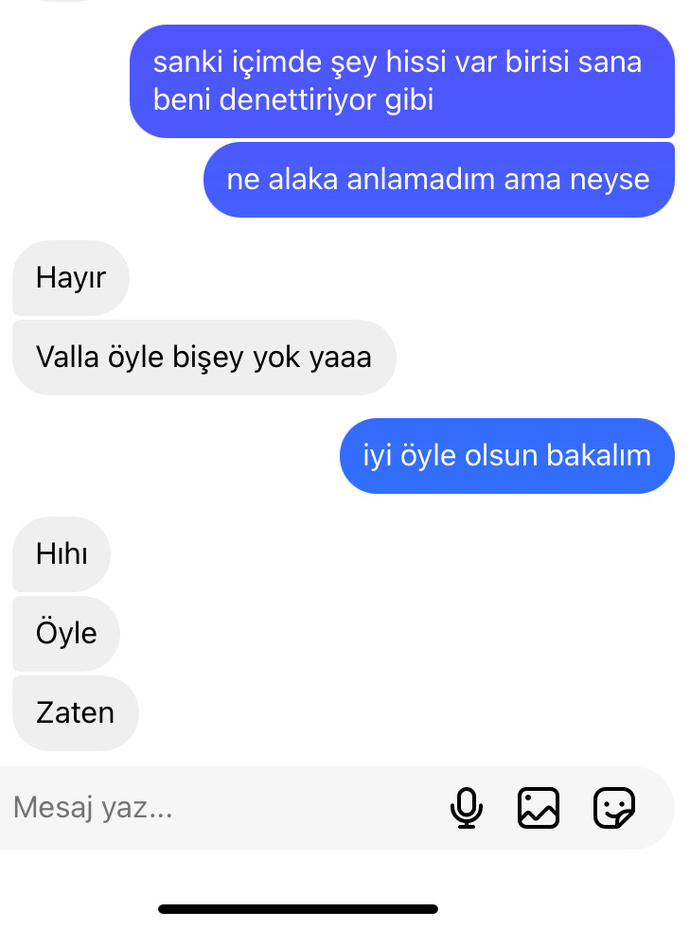Sizce cevapları nasıl acaba birisi denettiriyor olabilir mi?