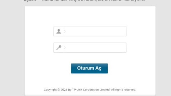 Türk telekom arayüzüne giremiyorum?