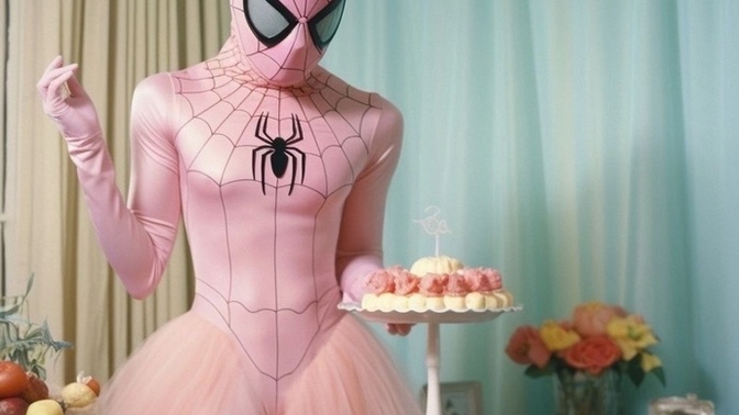 Kızlar, spiderman a ne olmuş böyle 😃 ?
