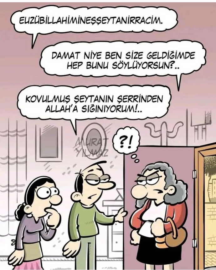 Kayınvalideniz eve geldiğinde sevecen ile karşılar mısınız?