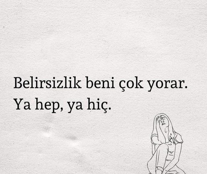 İlişkide Belirsizlikler sizi yorar mı?