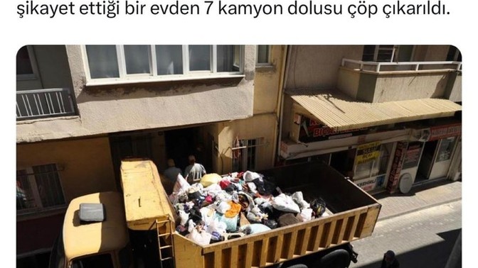 Evdeki birikmiş çöpleri atmak kadının görevi midir erkeğin mi?