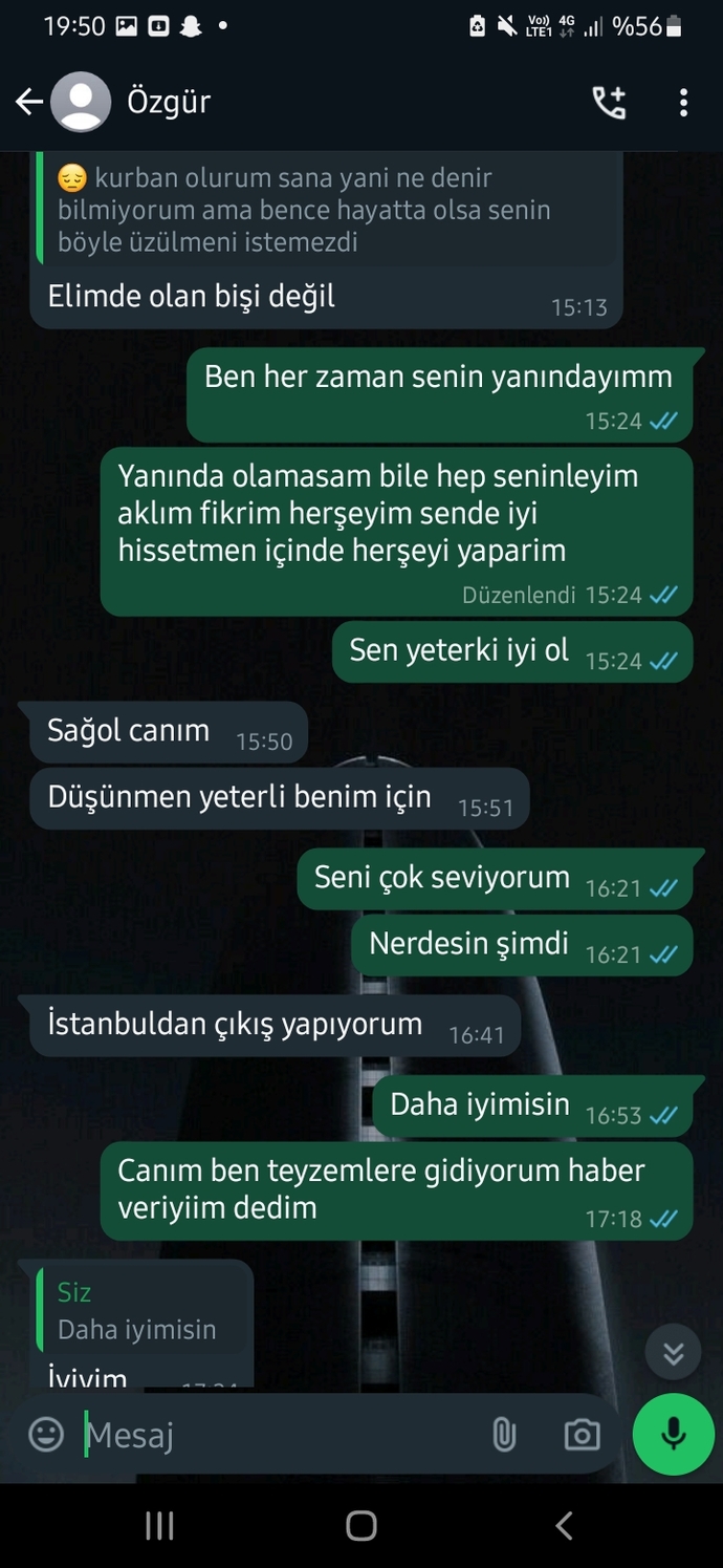 Erkek arkadaşımın çocukluk arkadaşı vefaat etti bana karsi tavirlari normal mi sizce?