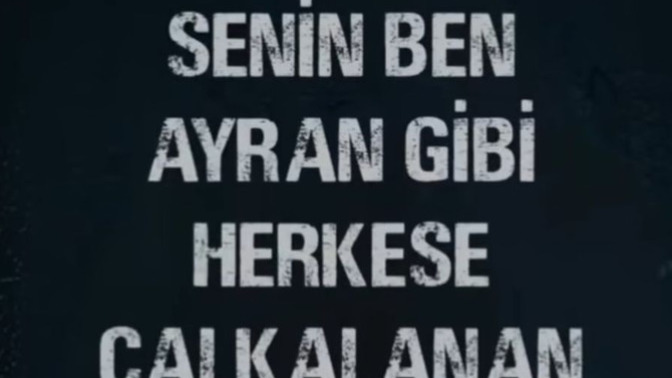 Senin bitti sandığının bitmediği oldu mu hiç?