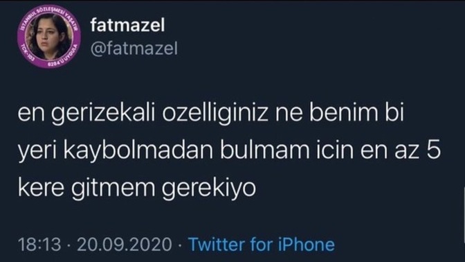 En akıllı özelliğiniz nedir?