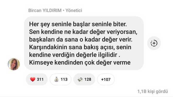 Kendinize değer veriyor musun?