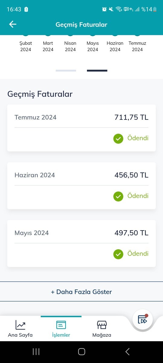 Telefon faturanız ne kadar?
