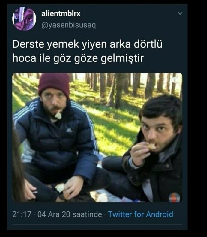 Ortaokul yıllarında sınıfın neresinde oturuyordun?
