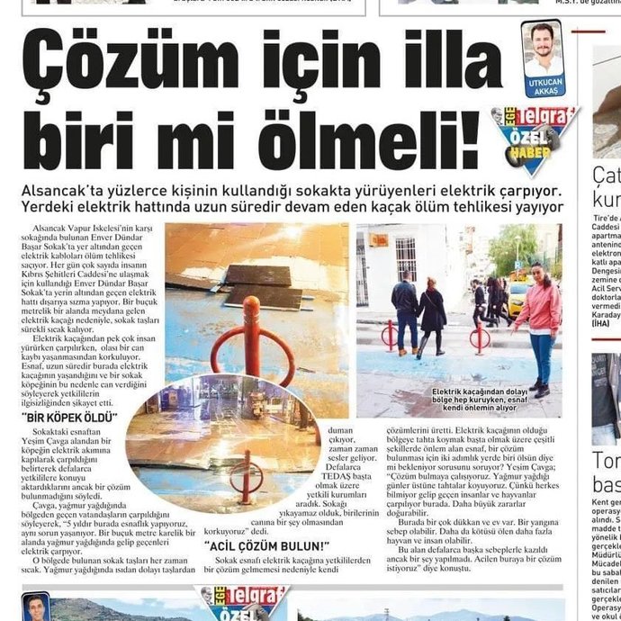 İzmir deki elektrik kazasını gördünüz mü 😞?