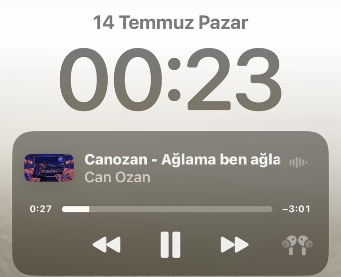 Anlık olarak ne çalıyor?