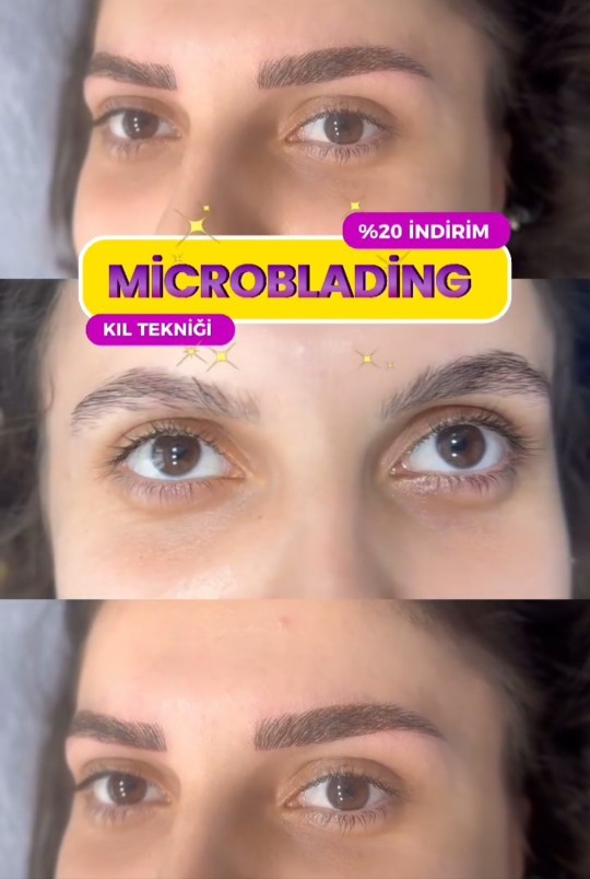 Kaşlarıma microblading yaptım. Sizce nasıl olmuş?