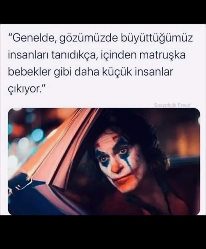 İnsanları gözümüzde Çokmu büyütüyoruz?