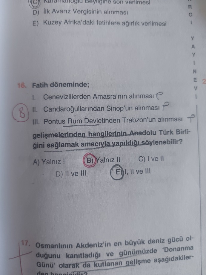 Tarihi iyi olan var mi acaba?