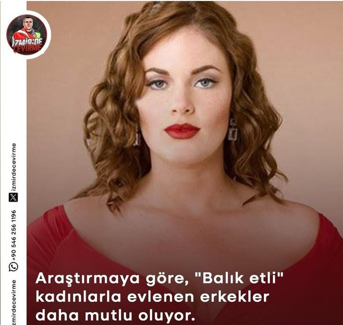 Balık etli kadınlarla evlenenler daha mutluymuş araştırmaya göre katılıyor musunuz?