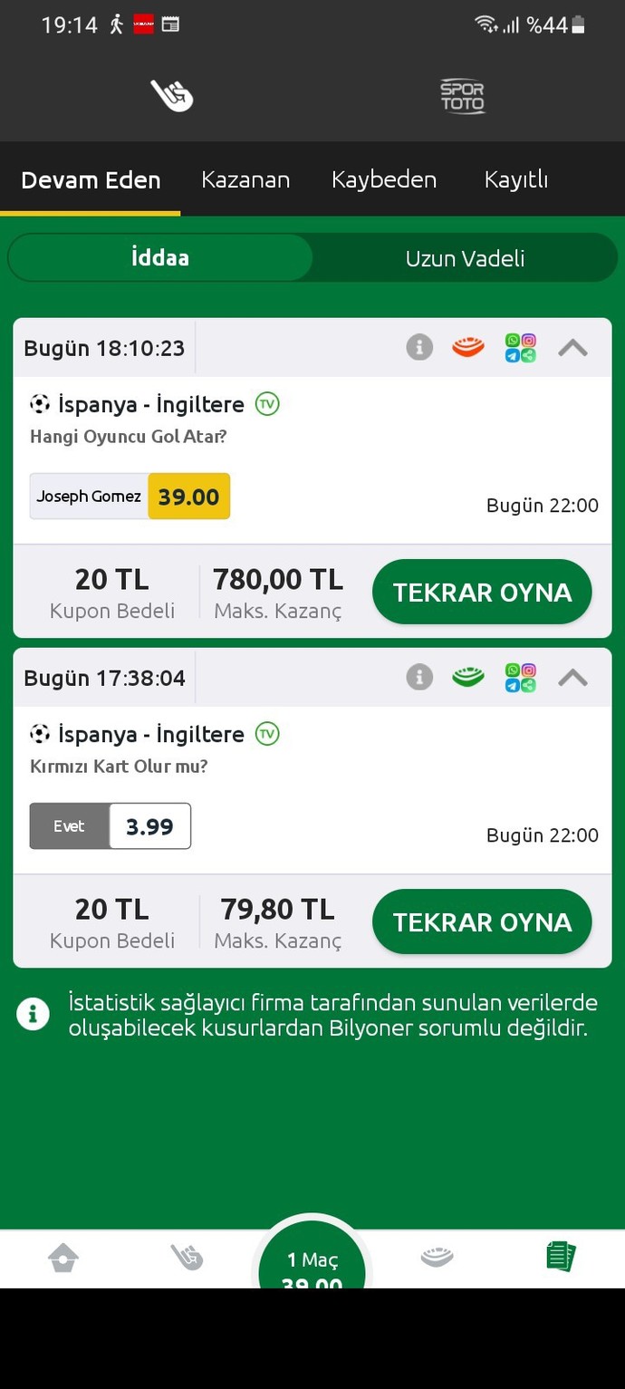 Sizce kuponum tutar mı?