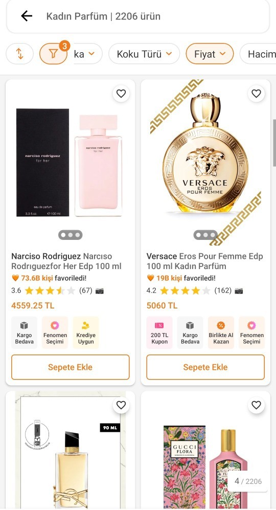 Parfüm bakıyordum kendime. Bu kadar pahalı olmasının sebebi ne?
