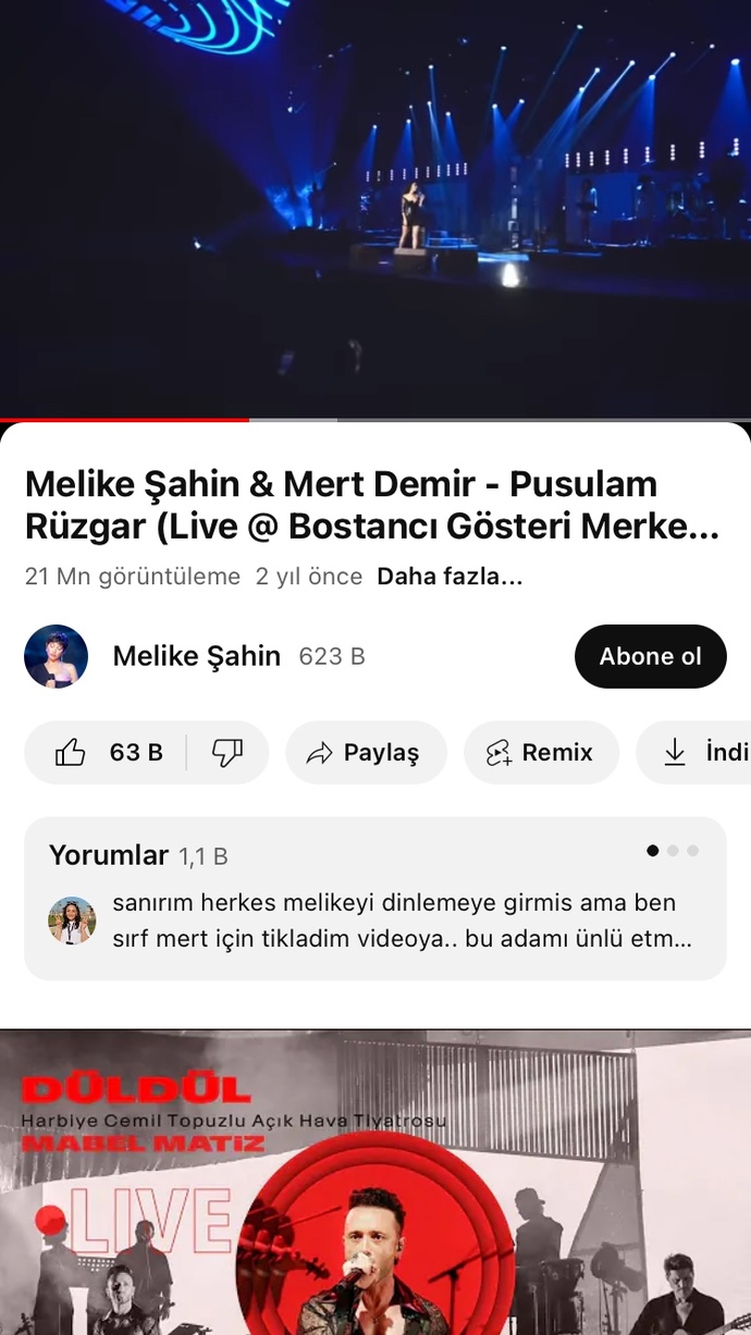 Dinlediğiniz en son şarkıyı paylaşabilir misiniz?