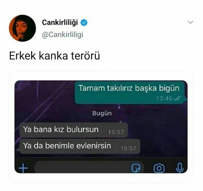Canınız sıkılınca gideceğiniz biri var mı?