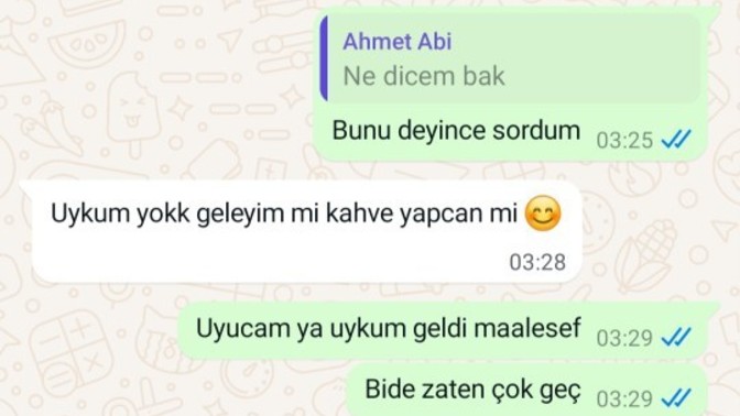 Sevgilim nobetteyken ortak arkadaşımızın bana böyle yazması ne kadar doğru?
