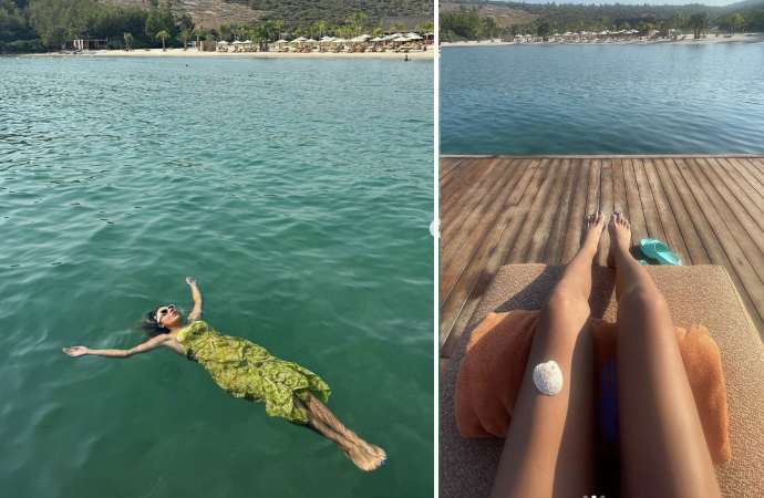 Nihal Candan tatil pozlarına gelen eleştirilere cevap verdi! Sence haklı mı?