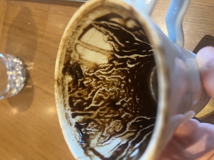 Var mı kahve falı bakan? 🤭?