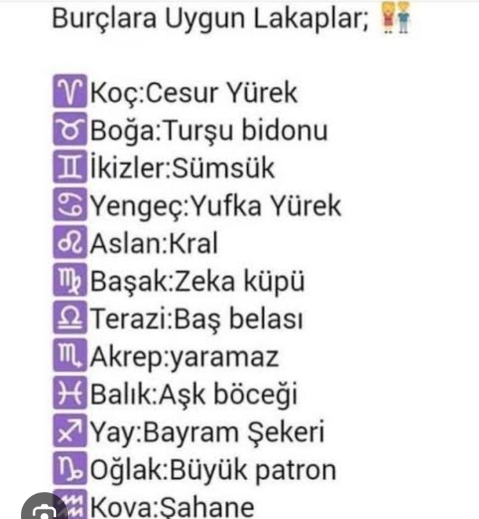 Lakabınız var mı? Anlamı ne?