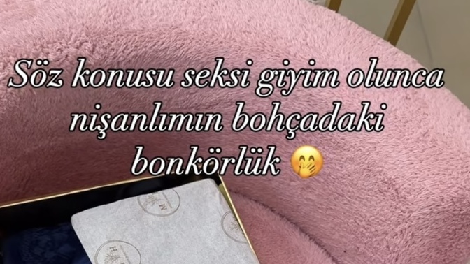 Çeyize seksi iç çamaşırı eklemek aşırı cringe değil mi?
