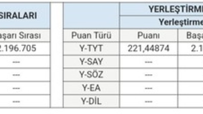 Yks 2024 sonuçları açıklandı kaç aldınız?