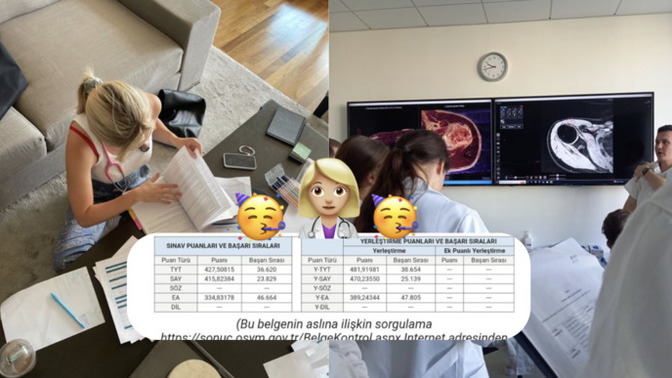 Bilin bakalım bugün kim doktor olacağını öğrendi?