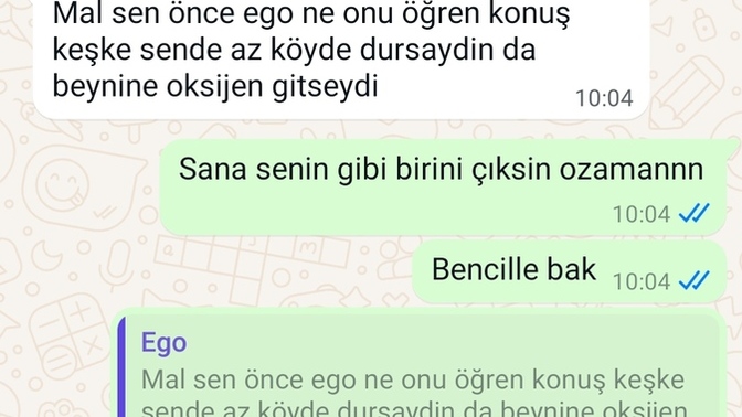 Benle böyle konuşan birinden uzakmi durmaliyim?