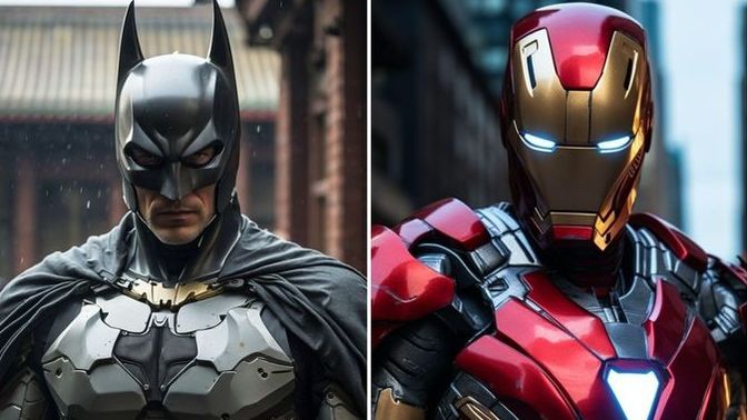 Batman vs. İron man size göre en güçlü karakter hangisidir?