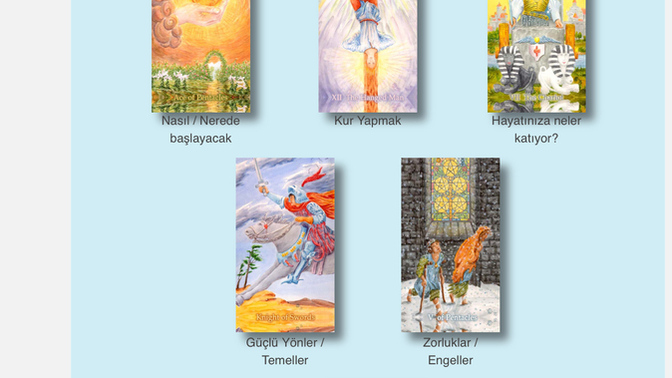 Tarot yorumlar mısınız rica etsem?