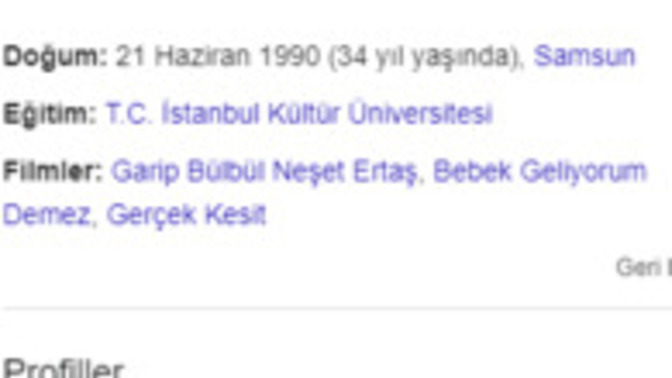 Arka sokaklarda yüsra geyiğin samsunlu olduğunu biliyor musunuz?