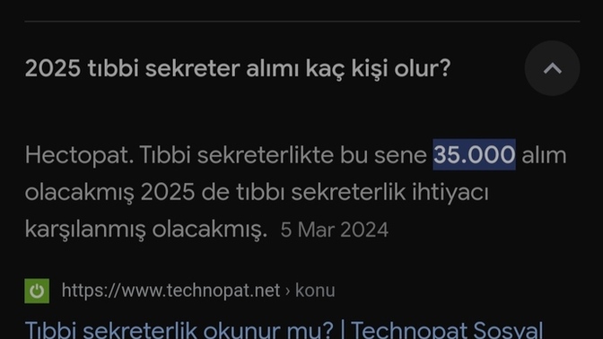 TTıbbi sekreterlik?