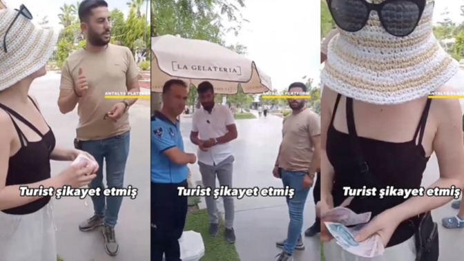 Antalya'da bir turist, bir nar suyu için 1200 TL alan esnaftan şikayetçi oldu. Turistik bölgelerdeki esnafın tutumu sizce nasıl?