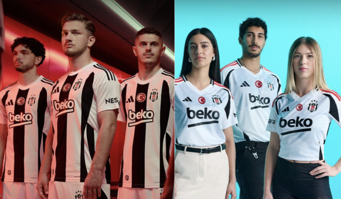 Beşiktaşın yeni sezon formalarından hangisi güzel, beyaz mı yoksa çubuklu mu?