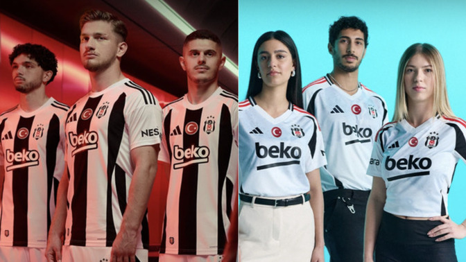 Beşiktaş'ın yeni sezon formalarından hangisi güzel, beyaz mı yoksa çubuklu mu?