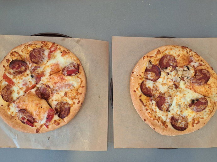 Sizce bu pizzalardan hangisi benimdir?