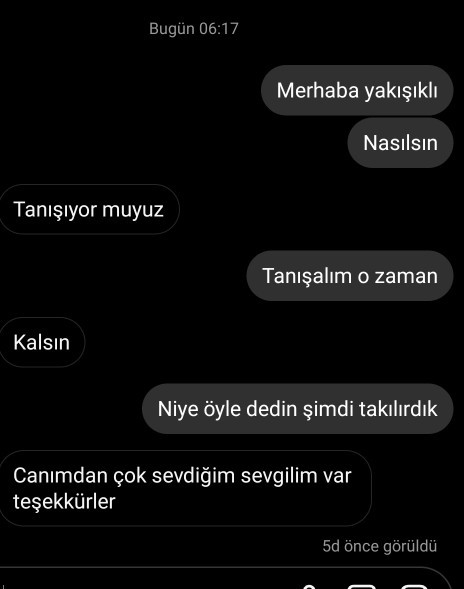 Güven testi yaptığım için bi kötü hissettim?