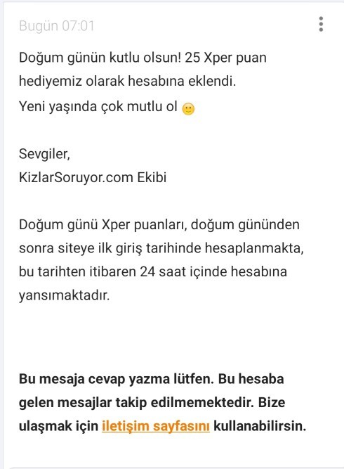 Doğum gününüzü kimler hatırladı?