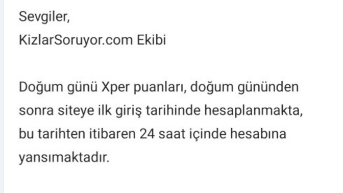 Doğum gününüzü kimler hatırladı?