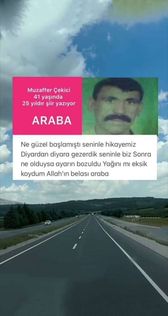 Yazdığın bir şiirini bizimle paylaşır mısın?