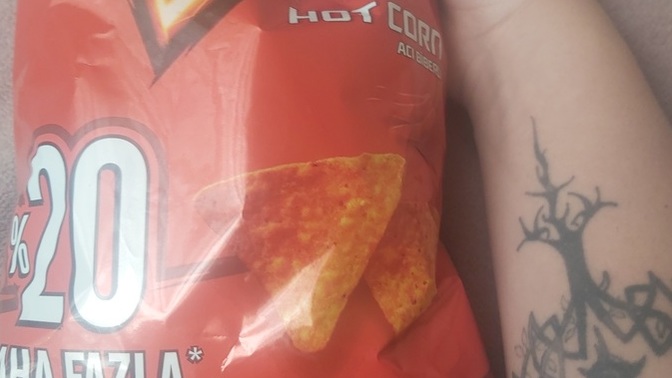 Çok sevdiğiniz bir cips var mı?