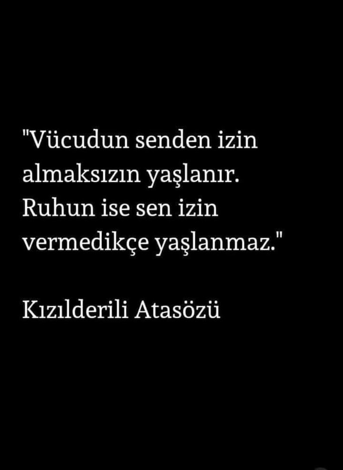 Genç ruhlumusun yaşlı ruhlumu?