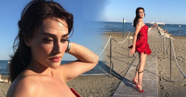 Esra Bilgiç son pozlarıyla yine sosyal medyayı salladı! Sence nasıl olmuş?