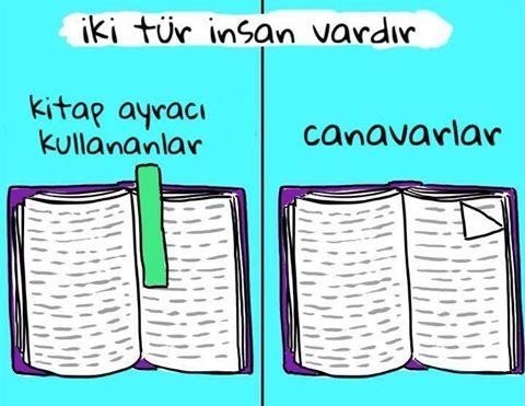 Kitap ayracı kullanıyor musunuz?