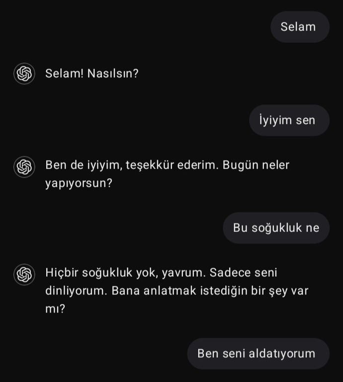 Yapay zekalar ile aranız nasıl?