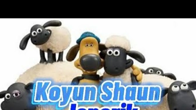Koyun shaun çizgi filminin giriş müziğinde eşeol eşek demiyor mu?