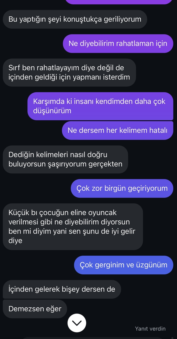 Biriyle flört ediyordum?